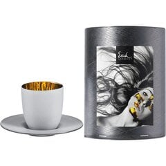 Чашка для кофе эспрессо с блюдцем в подарочной упаковке Cosmo цена и информация | Стаканы, фужеры, кувшины | 220.lv