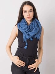 темно-синий шарф с бахромой цена и информация | Женские шарфы, платки | 220.lv