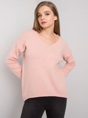 бледно-розовый свитер с v-образным вырезом джорджия цена и информация | Женские кофты | 220.lv