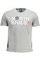 Vīriešu T-krekls North Sails, pelēks cena un informācija | Vīriešu T-krekli | 220.lv