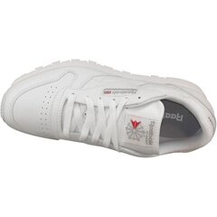 Женские кроссовки Reebok Classic Leather W 2232, белые цена и информация | Спортивная обувь, кроссовки для женщин | 220.lv