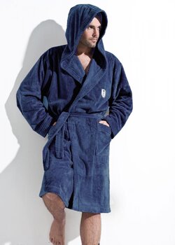 Vīriešu peldmētelis Iwo Navy cena un informācija | Vīriešu halāti, pidžamas | 220.lv