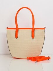бежево-оранжевая сумочка с тесьмой цена и информация | Куинн | 220.lv