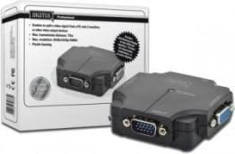 VGA Splitter DIGITUS DS-41120-1 cena un informācija | Adapteri un USB centrmezgli | 220.lv