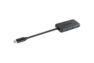 USB 3.2 Gen 1 koncentrators Transcend HUB2C cena un informācija | Transcend Datortehnika | 220.lv