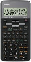 Kalkulators Sharp EL-531TH, pelēks cena un informācija | Kancelejas preces | 220.lv
