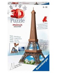 3D mini puzle Ravensburger Eifelis, 54 gab. cena un informācija | Ravensburger Rotaļlietas, bērnu preces | 220.lv