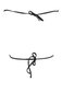 Peldēšanas krūšturis Karl Lagerfeld Beachwear, melns cena un informācija | Peldkostīmi | 220.lv