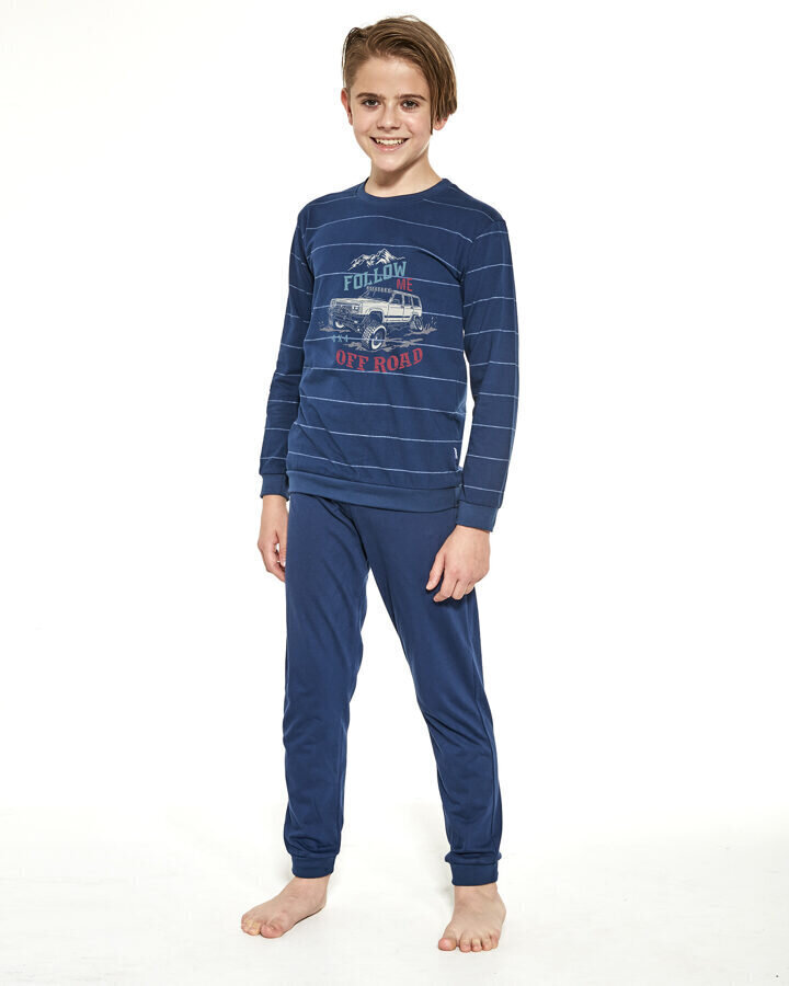 Pidžama zēnam ar garām biksēm Cornette 478/124 “FOLLOW ME" cena un informācija | Zēnu pidžamas, halāti | 220.lv