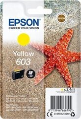 EPSON Singlepack dzeltens 603 Ink цена и информация | Картриджи для струйных принтеров | 220.lv