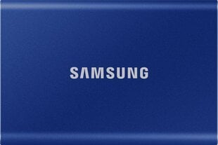 Samsung Portable SSD T7 2000 GB синий цена и информация | Жёсткие диски | 220.lv