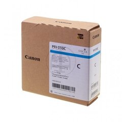 Tintes kasetne CANON PFI-310 CYAN 330ML cena un informācija | Tintes kārtridži | 220.lv