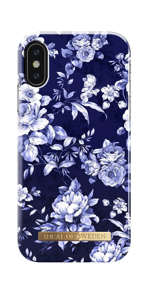 Telefona vāciņš IDeal of Sweden iPhone X/Xs, Sailor Blue Bloom cena un informācija | Telefonu vāciņi, maciņi | 220.lv