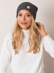 RUE PARIS Dāmu tumši pelēka cepure cena un informācija | Sieviešu cepures | 220.lv