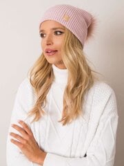 RUE PARIS Sieviešu gaiši rozā vāciņš cena un informācija | Sieviešu cepures | 220.lv