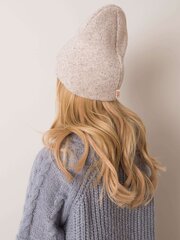бежевая женская шапка rue paris цена и информация | Женские шапки | 220.lv