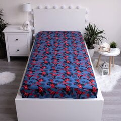 Palags ar gumiju Spiderman 06 , 90 x 200 + 25 cm цена и информация | Простыни | 220.lv