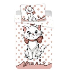 Gultas veļas komplekts Marie Cat Dots 02 Baby, 100 x 135 cm + spilvendrāna 40 x 60 cm cena un informācija | Gultas veļas komplekti | 220.lv
