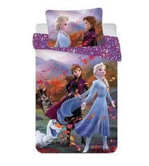 Gultas veļas komplekts Frozen 2 Wind Baby, 100 x 135 cm + spilvendrāna 40 x 60 cm цена и информация | Детское постельное бельё | 220.lv