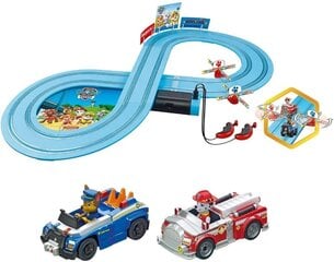 Sacīkšu trase - Carrera First! Paw Patrol Chase & Marshall - 2,4 metri (20063033) цена и информация | Игрушки для мальчиков | 220.lv