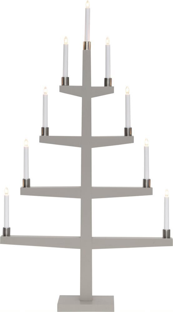 Svečturis ar spuldzēm 61x110 cm cena un informācija | Sveces un svečturi | 220.lv