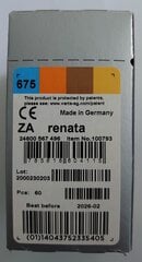 Батарейки Renata (ZA675.DP6) для слуховых аппаратов (Zinc-Air) цена и информация | Батарейки | 220.lv