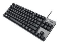 Vadu tastatūra Logitech K835 TKL, Graphite / Slate Grey, Nordic цена и информация | Клавиатуры | 220.lv