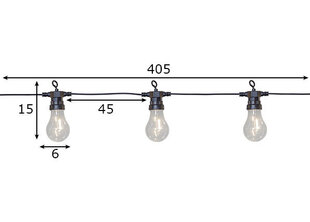 Virtene Filament cena un informācija | Ziemassvētku lampiņas, LED virtenes | 220.lv