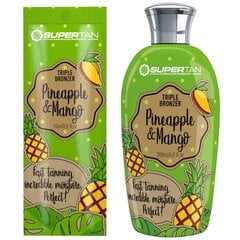 Интенсивный крем с тройным бронзантом Supertan Pineapple & Mango 200 ml цена и информация | Кремы для солярия | 220.lv