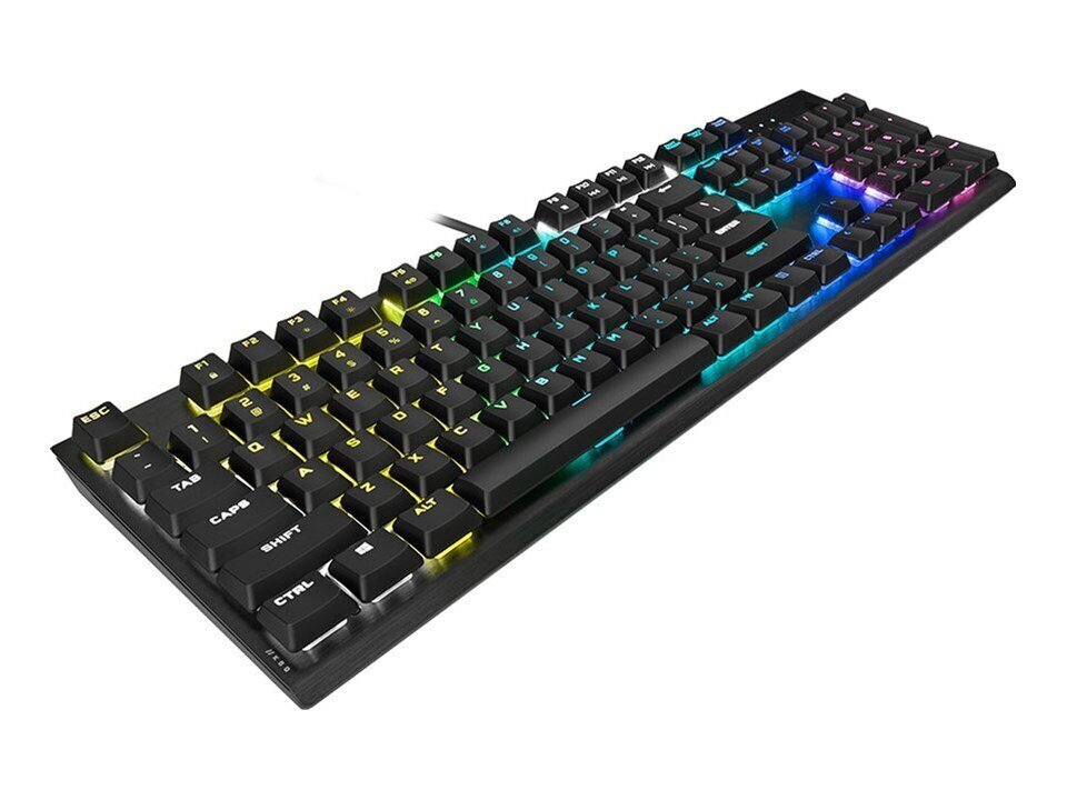 Corsair K60 RGB PRO Low Profile cena un informācija | Klaviatūras | 220.lv