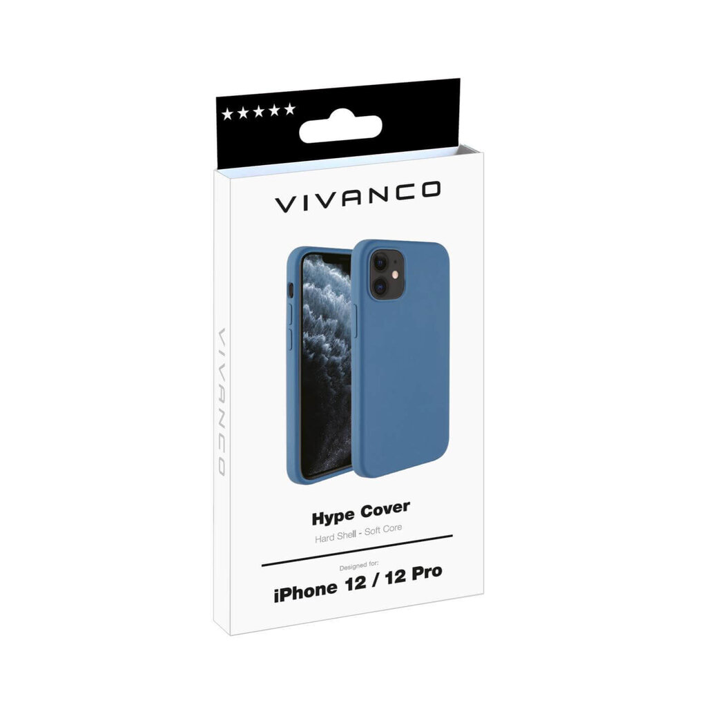 VIVANCO Hype Silic.Cover iP12/12Pro Blue cena un informācija | Telefonu vāciņi, maciņi | 220.lv