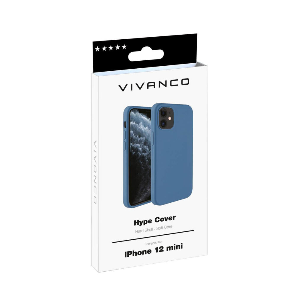 VIVANCO Hype vāciņš, silikona IP 12mini, zils cena un informācija | Telefonu vāciņi, maciņi | 220.lv
