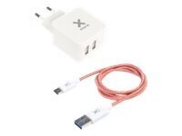 XTORM CX032 USB-C cable +AC Adapter цена и информация | Зарядные устройства для телефонов | 220.lv