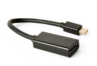 Кабель-переходник 4K Mini DisplayPort на HDMI, черный цена и информация | Адаптеры и USB разветвители | 220.lv