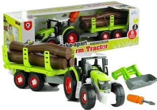 Saliekams rotaļu traktors Take Apart Farm Tractor cena un informācija | Rotaļlietas zēniem | 220.lv