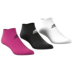 Носки для женщин Adidas Cushioned Low-Cut W DZ9386 , белые цена и информация | Женские носки | 220.lv