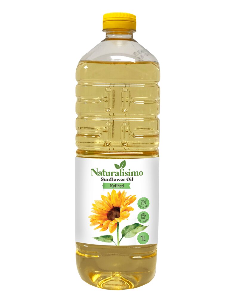 Saulespuķu eļļa Naturalisimo, 1 L cena un informācija | Eļļa, etiķis | 220.lv