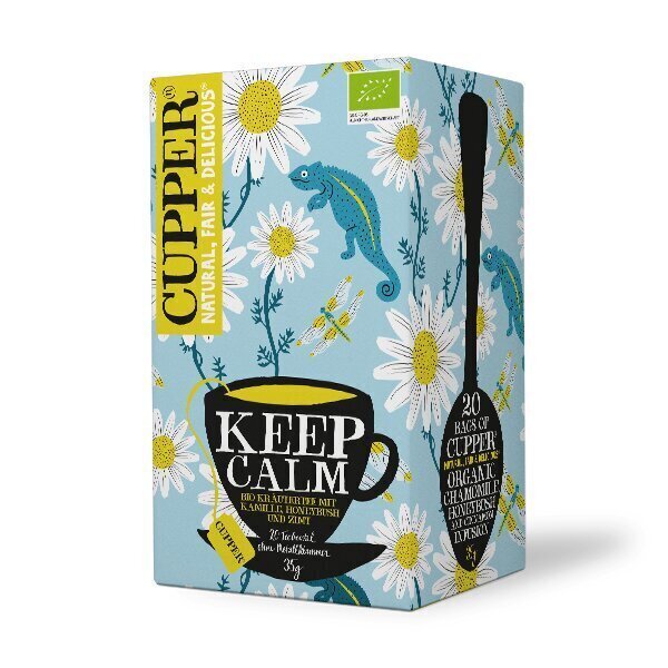 Organiskā tēja Cupper Keep Calm, 35 g cena un informācija | Tēja | 220.lv