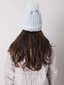 Sieviešu polsterēta cepure, gaiši zila cena un informācija | Sieviešu cepures | 220.lv