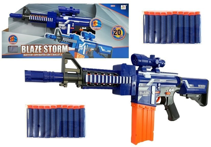 Liels bērnu ierocis Blaze Storm Super R-Speed cena un informācija | Rotaļlietas zēniem | 220.lv