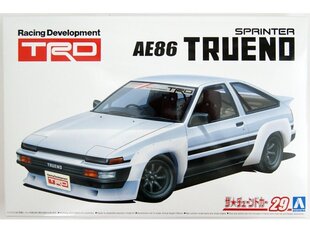 Aoshima - Toyota TRD AE86 Sprinter Trueno N2 1985, 1/24, 05896 цена и информация | Конструкторы и кубики | 220.lv