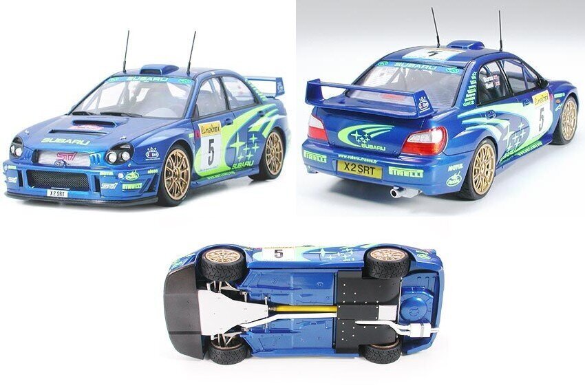 Tamiya - Subaru Impreza WRC Monte Carlo 2001, 1/24, 24240 cena un informācija | Konstruktori | 220.lv