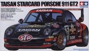 Tamiya - Taisan Starcard Porsche 911GT2, 1/24, 24175 cena un informācija | Konstruktori | 220.lv