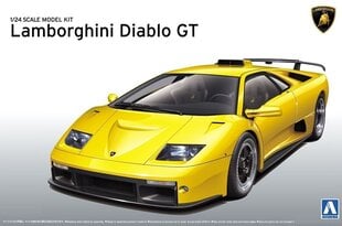 Aoshima - Lamborghini Diablo GT, 1/24, 05899 cena un informācija | Konstruktori | 220.lv