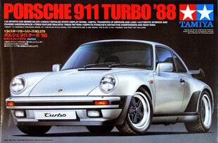 Tamiya - Porsche 911 Turbo`88, 1/24, 24279 cena un informācija | Konstruktori | 220.lv