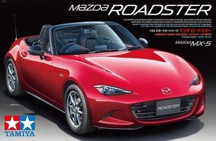 Tamiya - Mazda MX-5 Roadster, 1/24, 24342 cena un informācija | Konstruktori | 220.lv