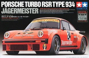 Tamiya - Porsche Turbo RSR Type 934 Jagermeister, 1/24, 24328 cena un informācija | Konstruktori | 220.lv