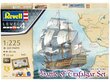 Revell - Battle of Trafalgar Set Admiral Nelson's Flagship "HMS Victory" Gift set, 1/225, 05767 cena un informācija | Konstruktori | 220.lv