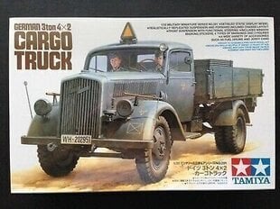 Tamiya - German 3ton 4x2 Cargo Truck, 1/35, 35291 cena un informācija | Konstruktori | 220.lv