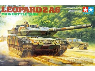 Tamiya - Main Battle Tank Leopard 2A6, 1/35, 35271 цена и информация | Конструкторы и кубики | 220.lv